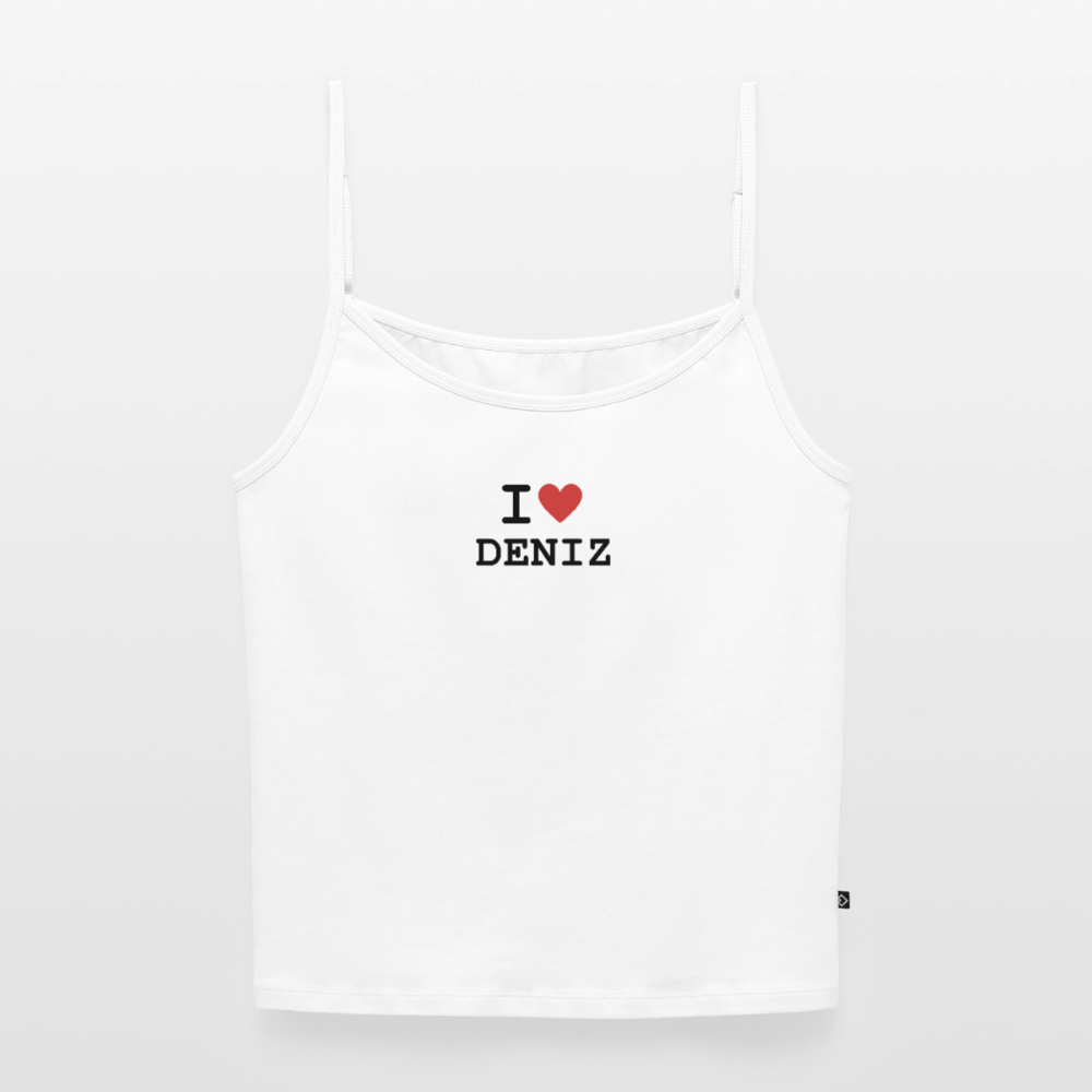 I <3 Deniz - Trägertop - white