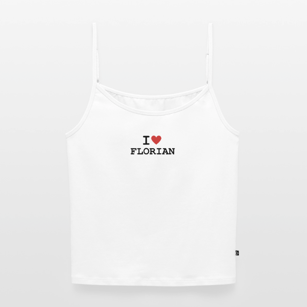 I <3 Florian - Trägertop - white