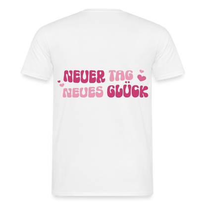 Neuer Tag - Klassik T-Shirt - white