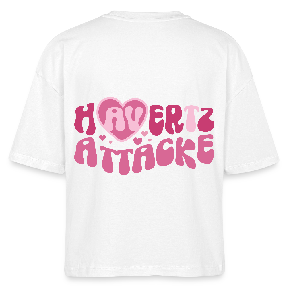 Havertz Attacke - Boxy T-Shirt - white