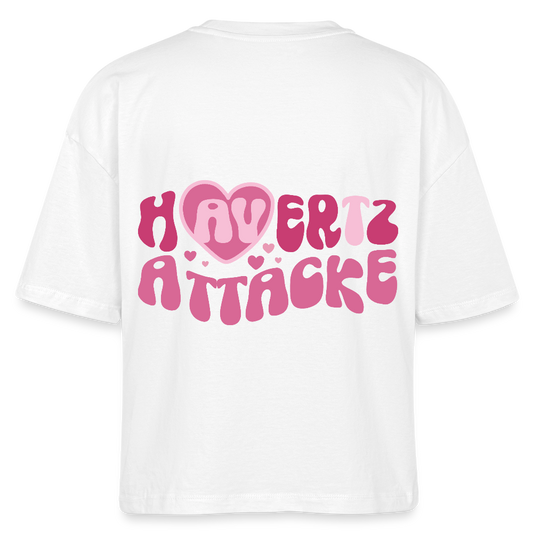 Havertz Attacke - Boxy T-Shirt - white