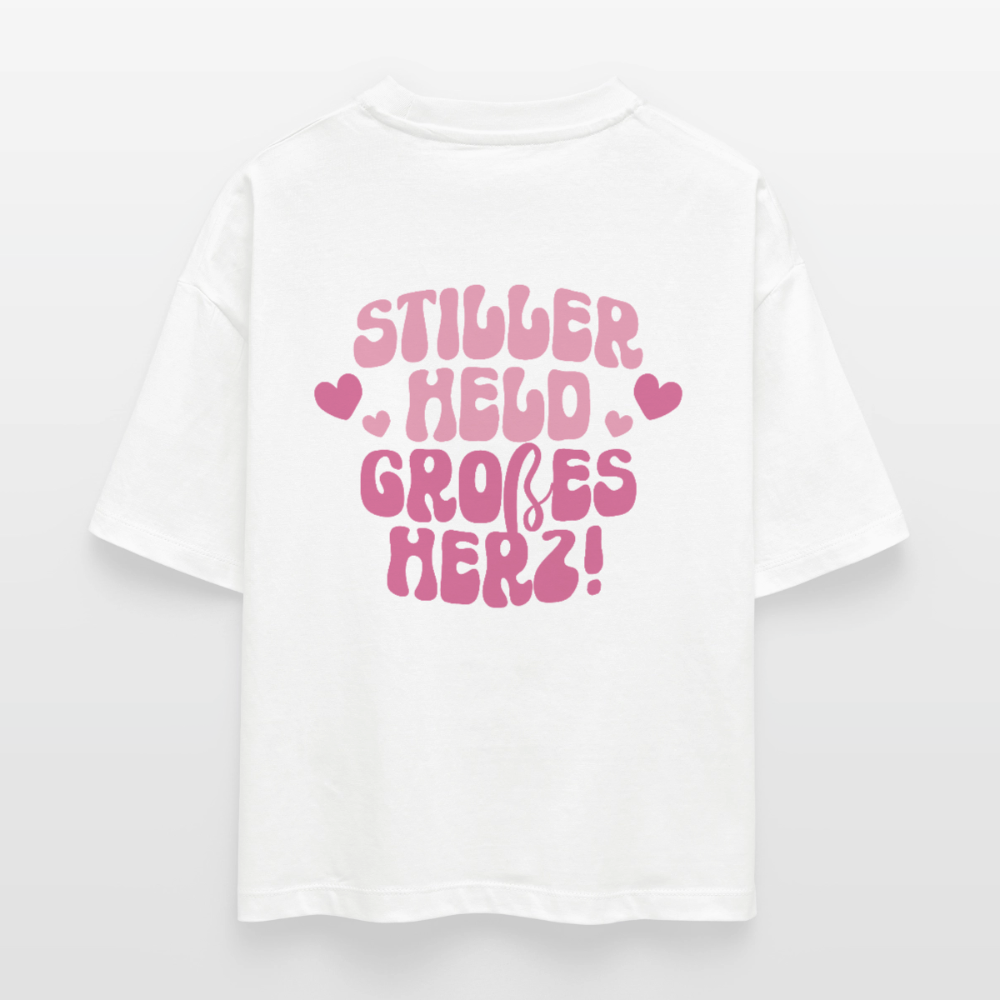 Stiller Held - Boxy T-Shirt - white