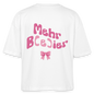 Mehr B(e)ier - Boxy T-Shirt - white