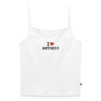 I <3 Antonio - Trägertop - white