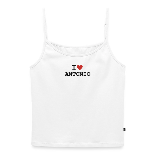 I <3 Antonio - Trägertop - white