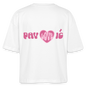 Pav Love ic - Boxy T-Shirt - white