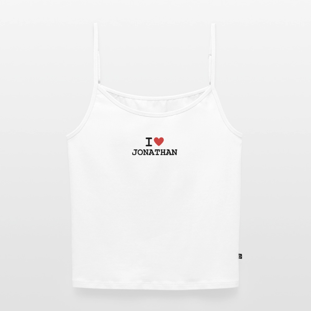 I <3 Jonathan - Trägertop - white