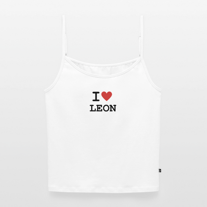 I <3 Leon - Trägertop - white