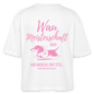Waumeisterschaft - Boxy T-Shirt - white
