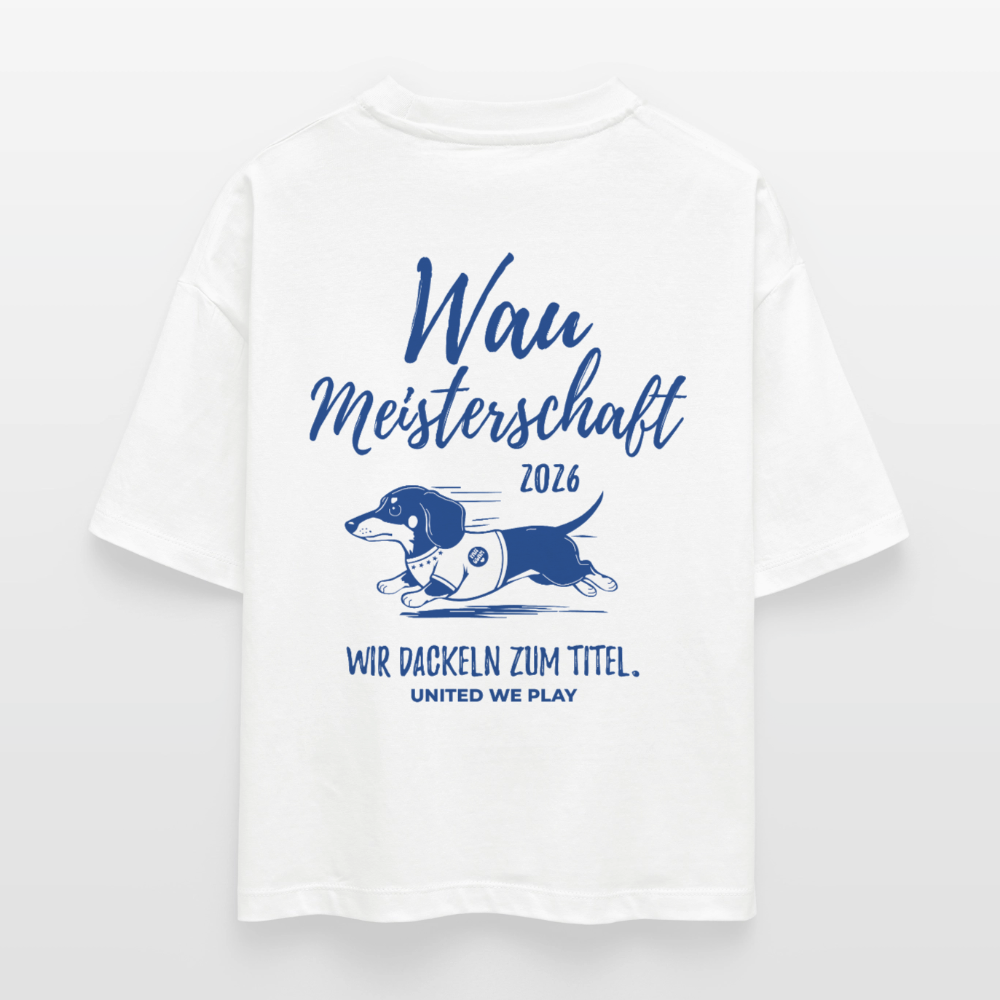 Waumeisterschaft - Boxy T-Shirt - white