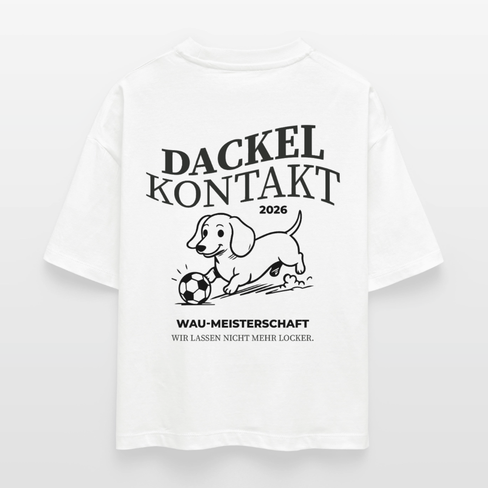 Dacke Kontakt - Boxy T-Shirt - white