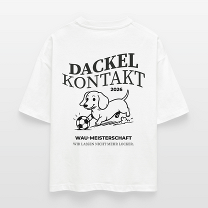 Dacke Kontakt - Boxy T-Shirt - white
