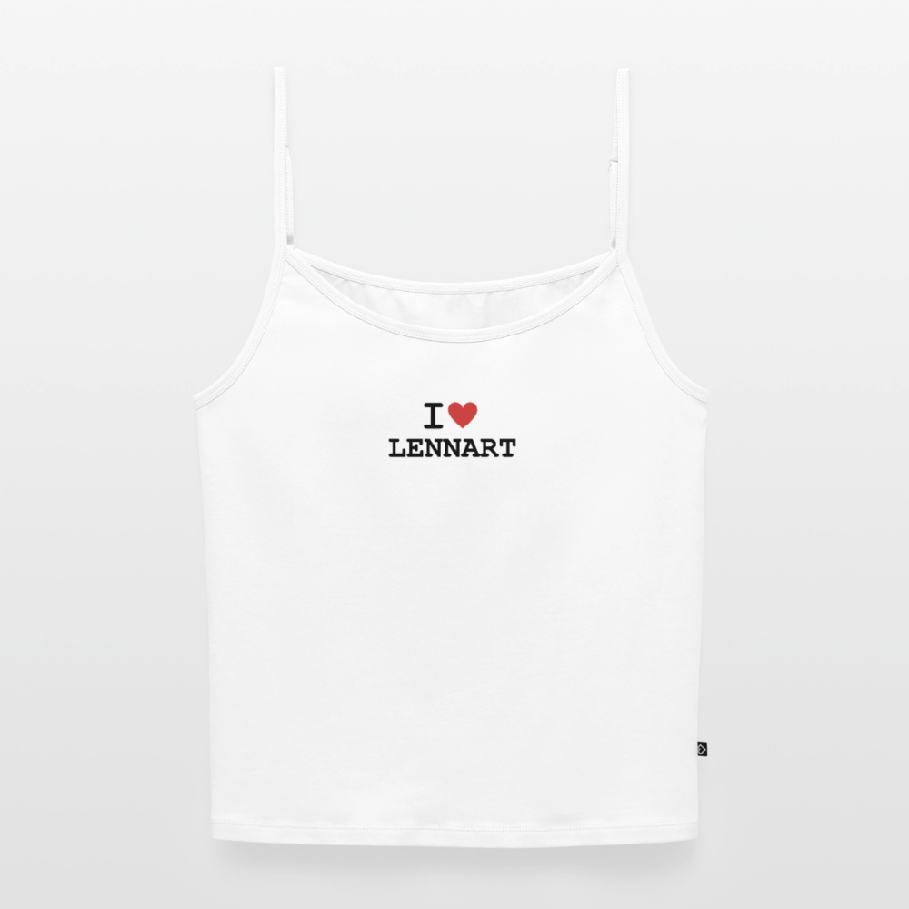 I <3 Lennart - Trägertop - white