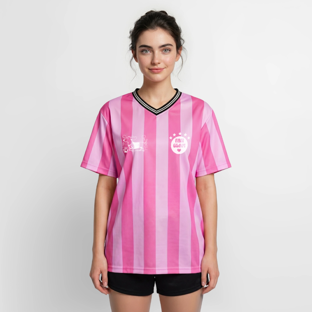 Dackelkontakt - Trikot - pink/pink stripes