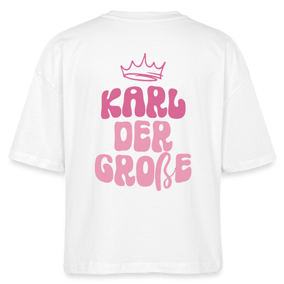 Karl der Große - Boxy T-Shirt - white