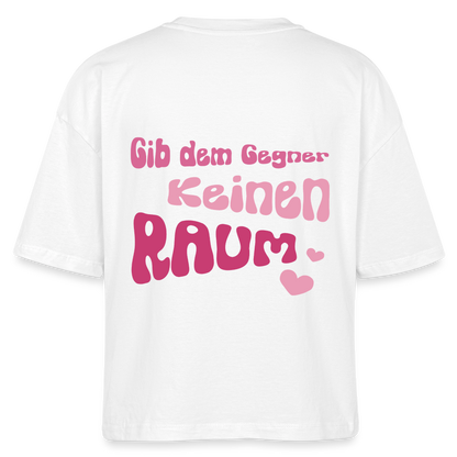 Keinen Raum - Boxy T-Shirt - white