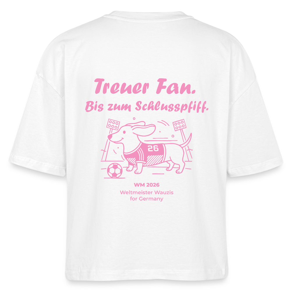 Treuer Fan - Boxy T-Shirt - white