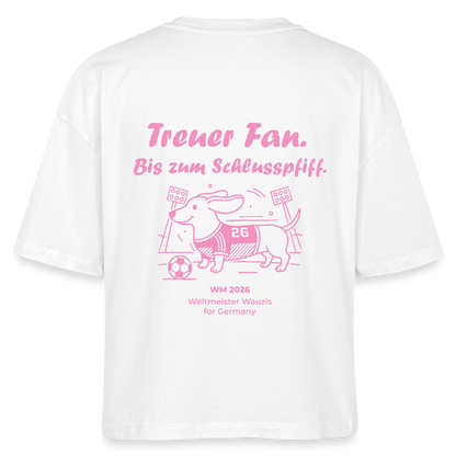 Treuer Fan - Boxy T-Shirt - white