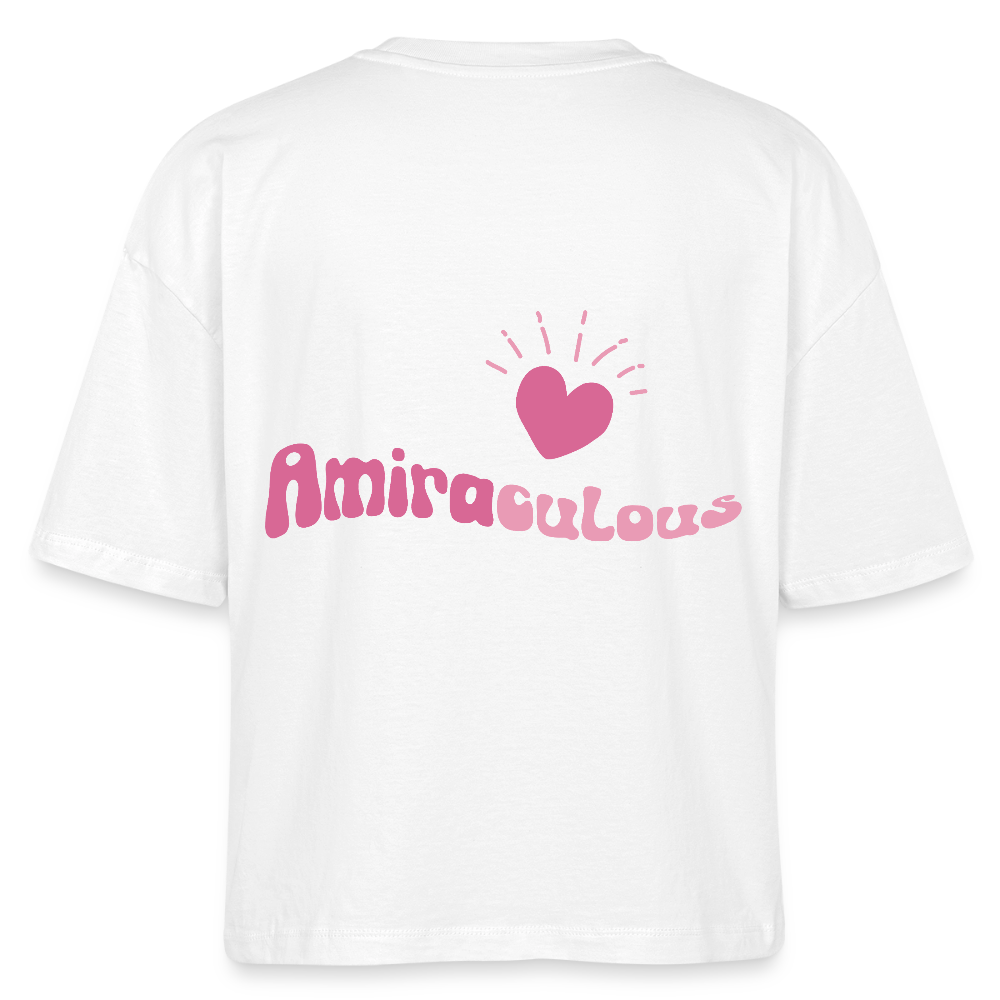 Amiraculous - Boxy T-Shirt - white