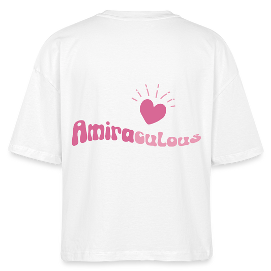 Amiraculous - Boxy T-Shirt - white