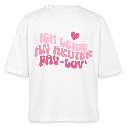 Akute Pav-Love - Boxy T-Shirt - white
