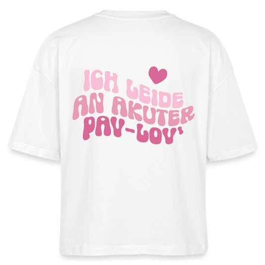 Akute Pav-Love - Boxy T-Shirt - white