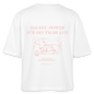 Dackel Power - Boxy T-Shirt - white