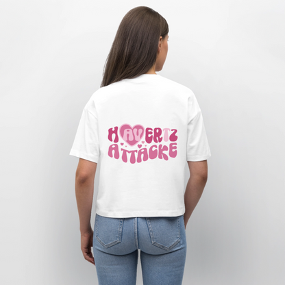 Havertz Attacke - Boxy T-Shirt - white