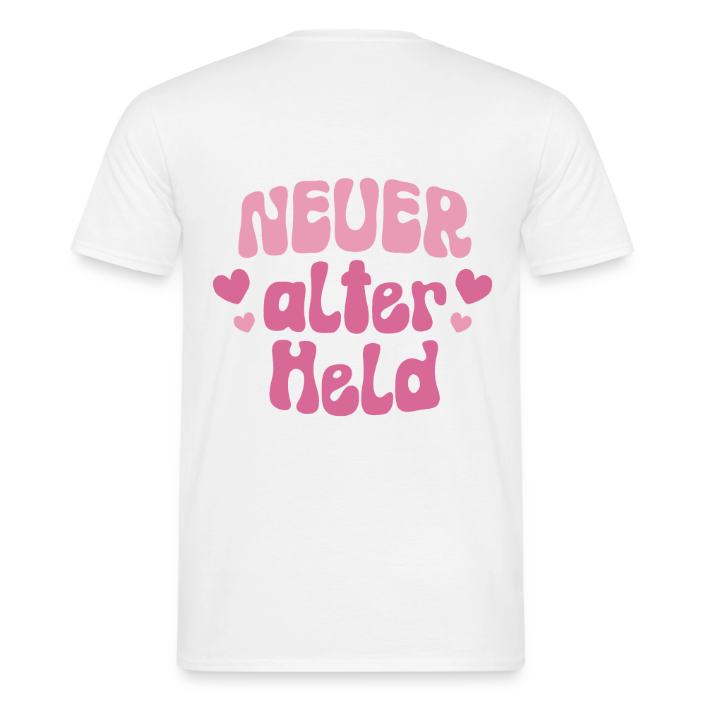 Neuer alter Held - Klassik T-Shirt - white