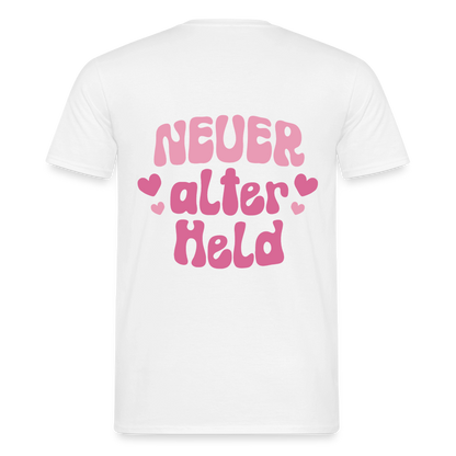 Neuer alter Held - Klassik T-Shirt - white