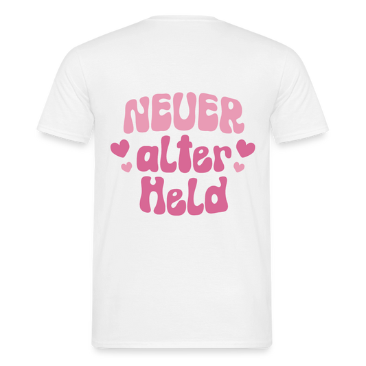 Neuer alter Held - Klassik T-Shirt - white