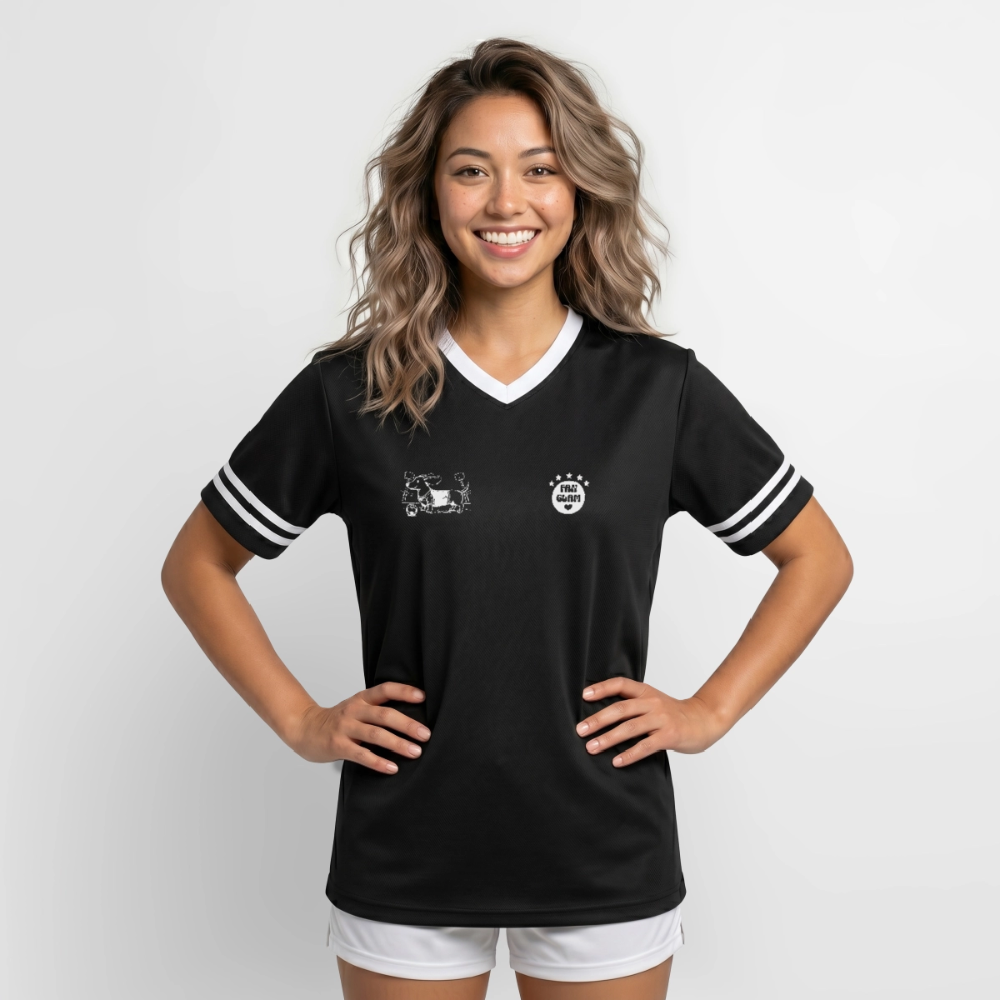 Dackel Power Trikot Style Mesh - black/white