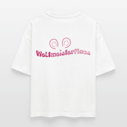 Weltmeister Maus - Boxy T-Shirt - white