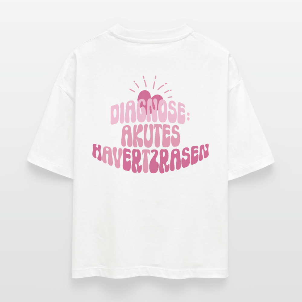 Akutes Havertzrasen - Boxy T-Shirt - white