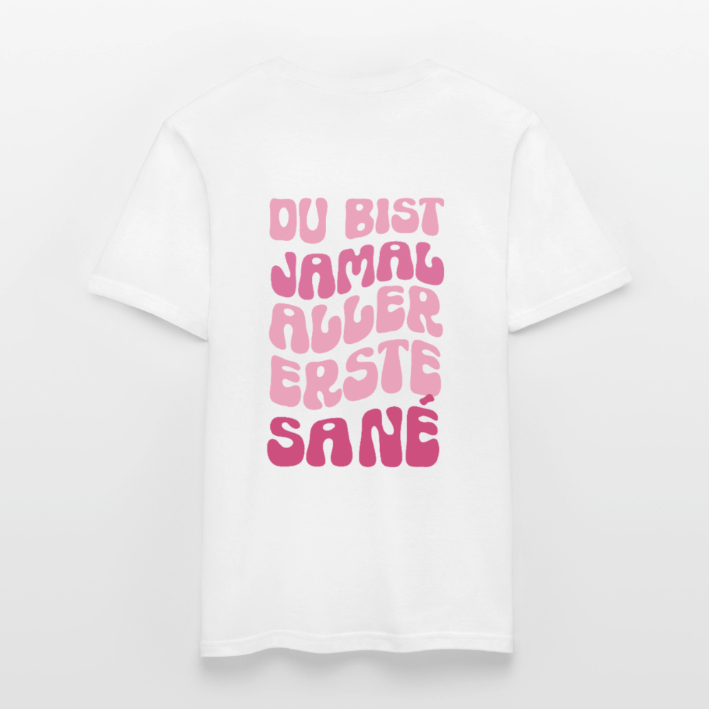 Aller erste Sané - Klassik T-Shirt - white