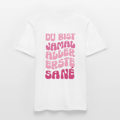 Aller erste Sané - Klassik T-Shirt - white