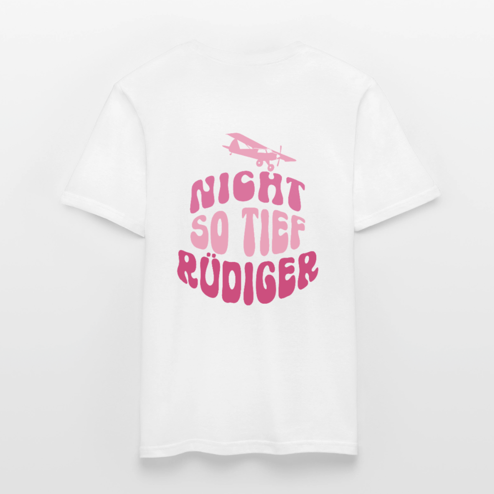 Nicht so tief - Kassik T-Shirt - white