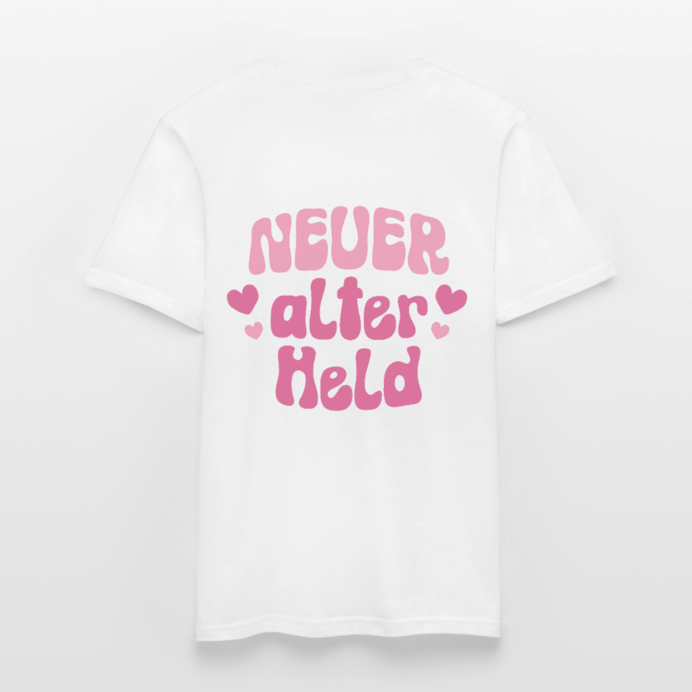 Neuer alter Held - Klassik T-Shirt - white