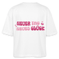Neuer Tag - Boxy T-Shirt - white