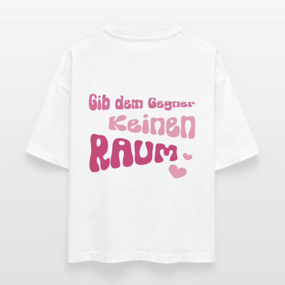 Keinen Raum - Boxy T-Shirt - white