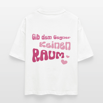 Keinen Raum - Boxy T-Shirt - white