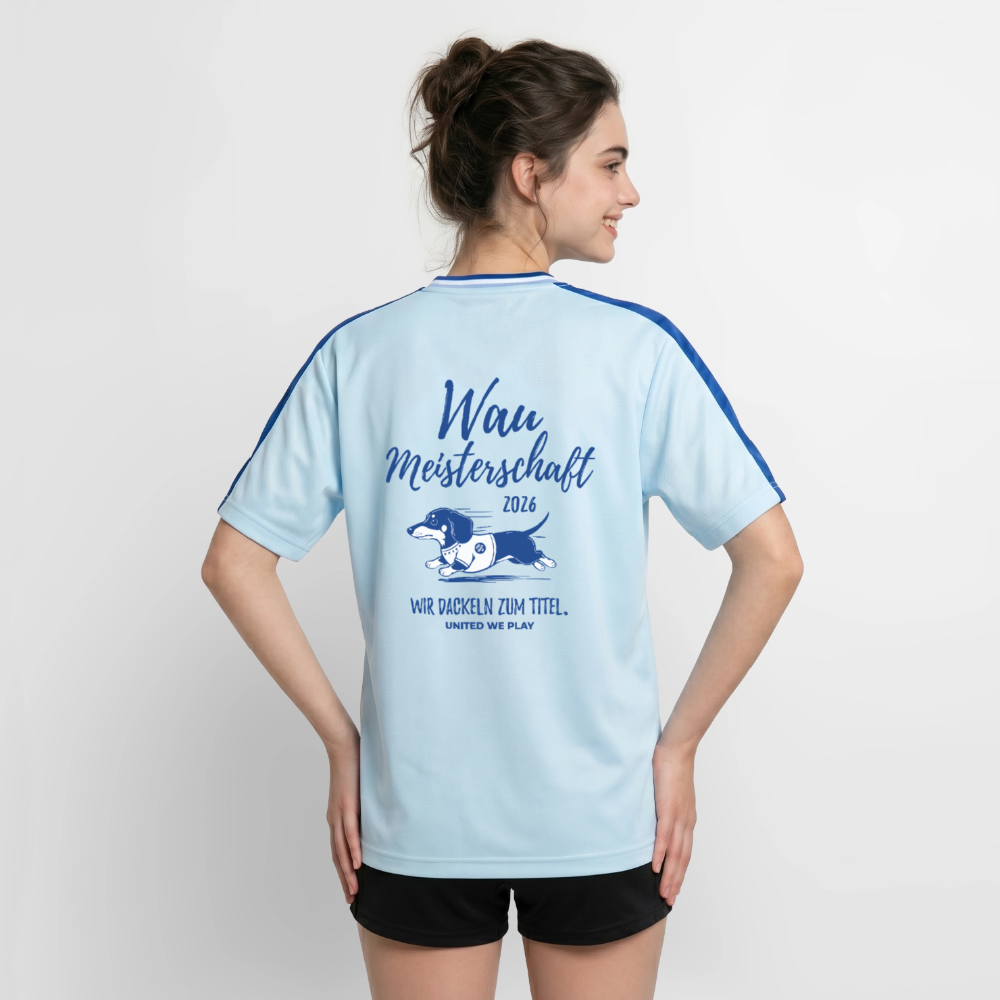Waumeisterschaft - Trikot - light blue/dark blue
