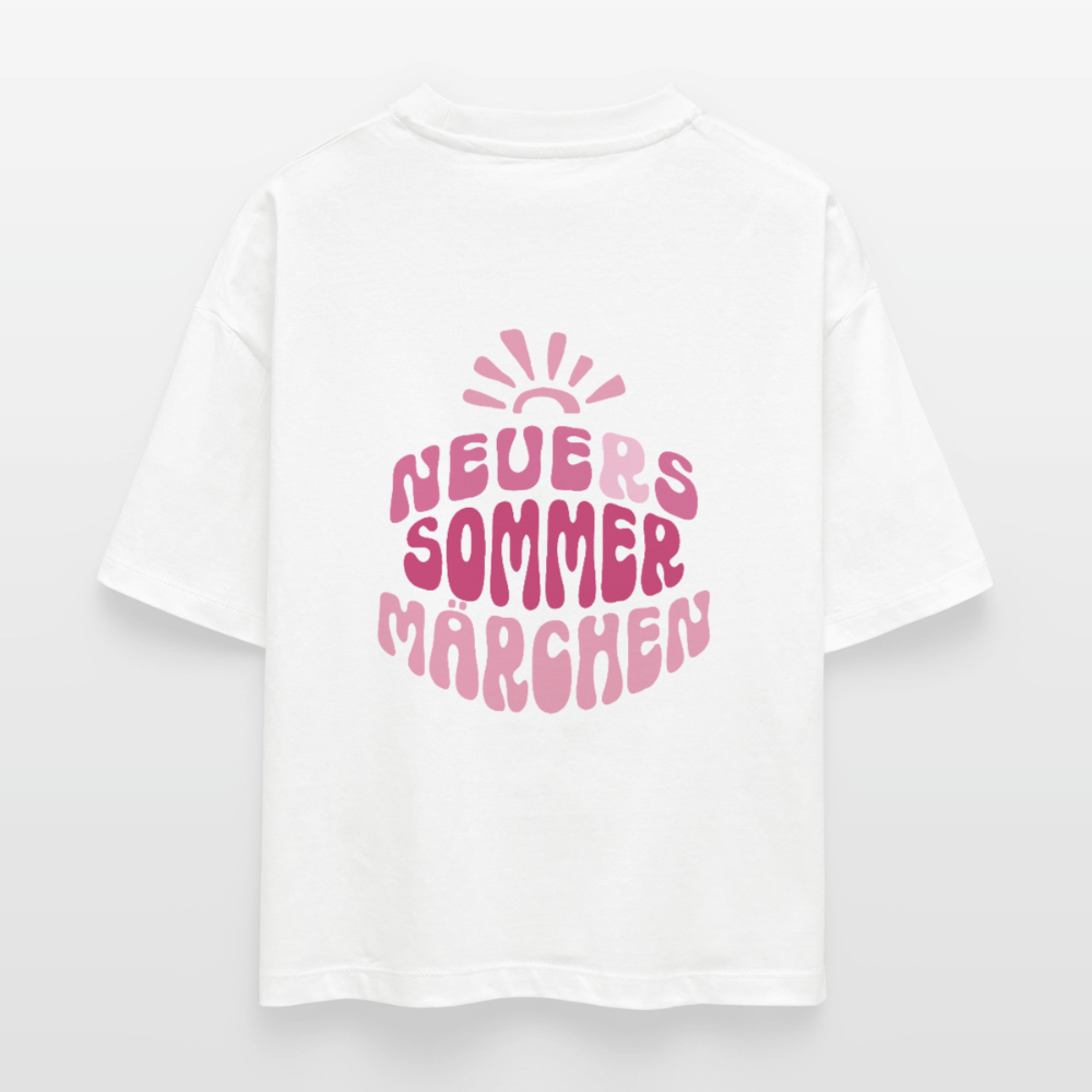 Sommermärchen - Boxy T-Shirt - white