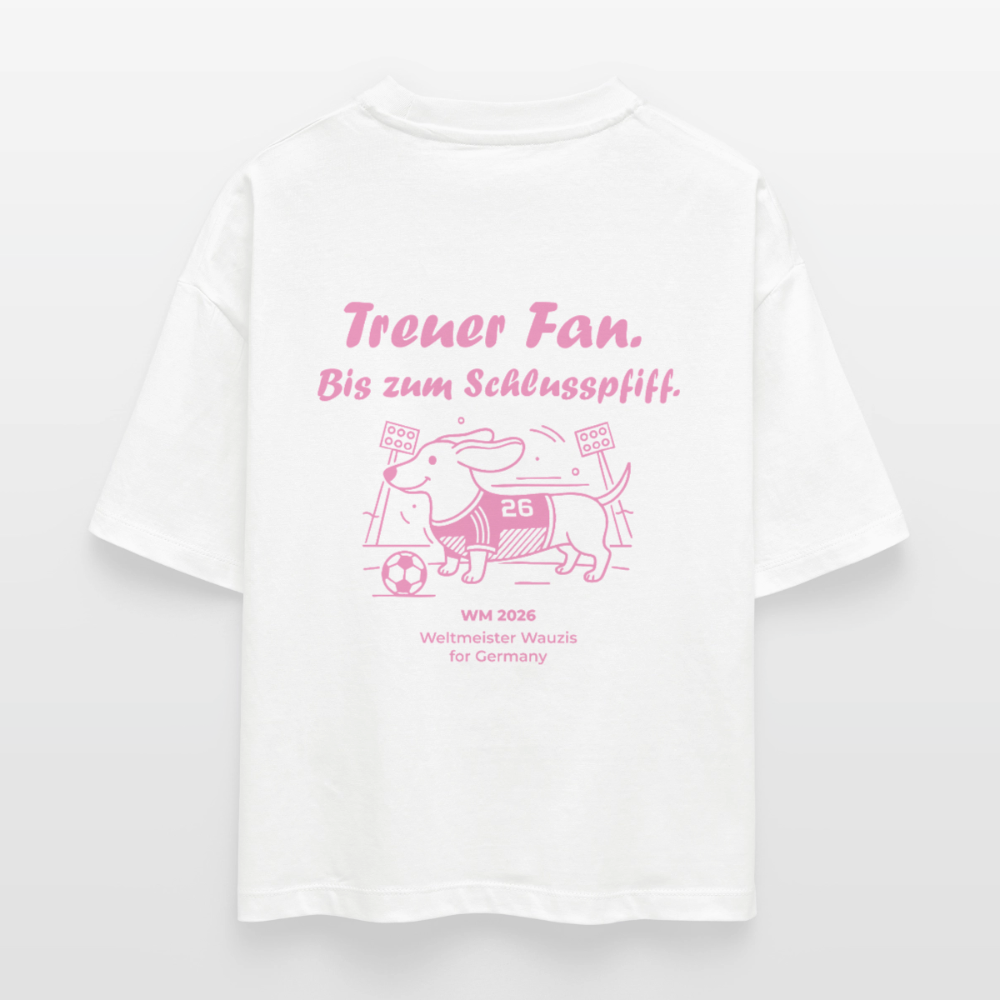 Treuer Fan - Boxy T-Shirt - white