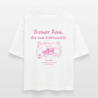 Treuer Fan - Boxy T-Shirt - white