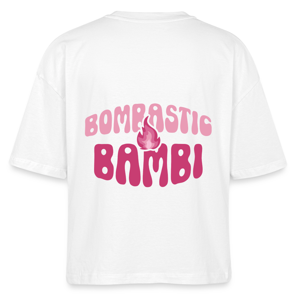 Bombastic Bambi - Boxy T-Shirt - white