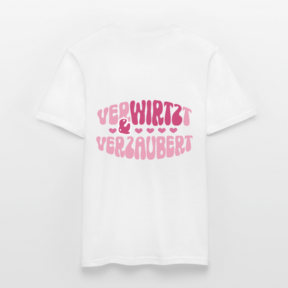 Verwirtzt & verzaubert - Klassik T-Shirt - white