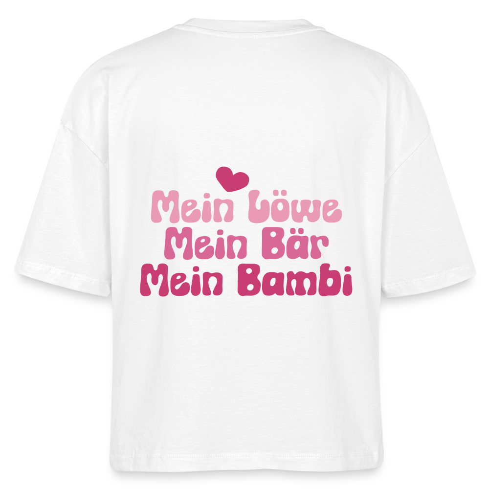 Mein Bambi - Boxy T-Shirt - white