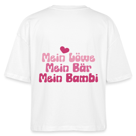 Mein Bambi - Boxy T-Shirt - white