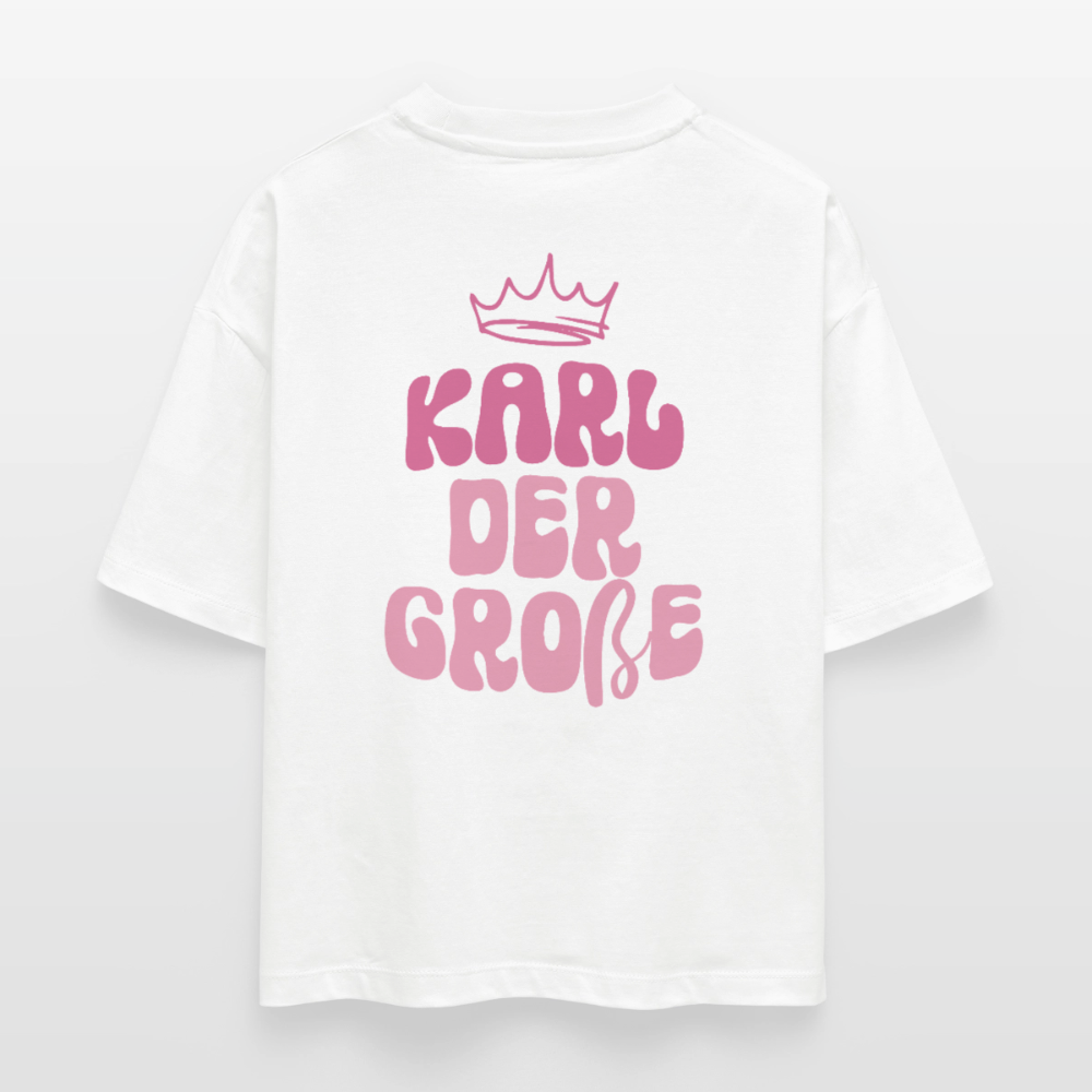 Karl der Große - Boxy T-Shirt - white
